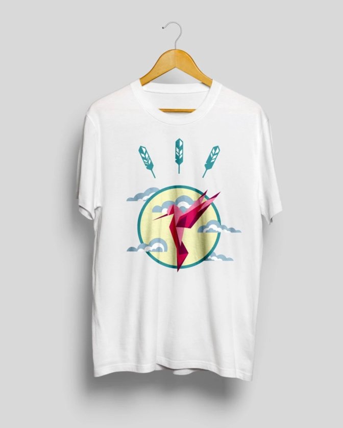 Hummingbird printed t-shirt 2