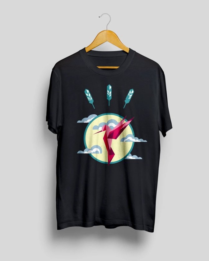 Hummingbird printed t-shirt